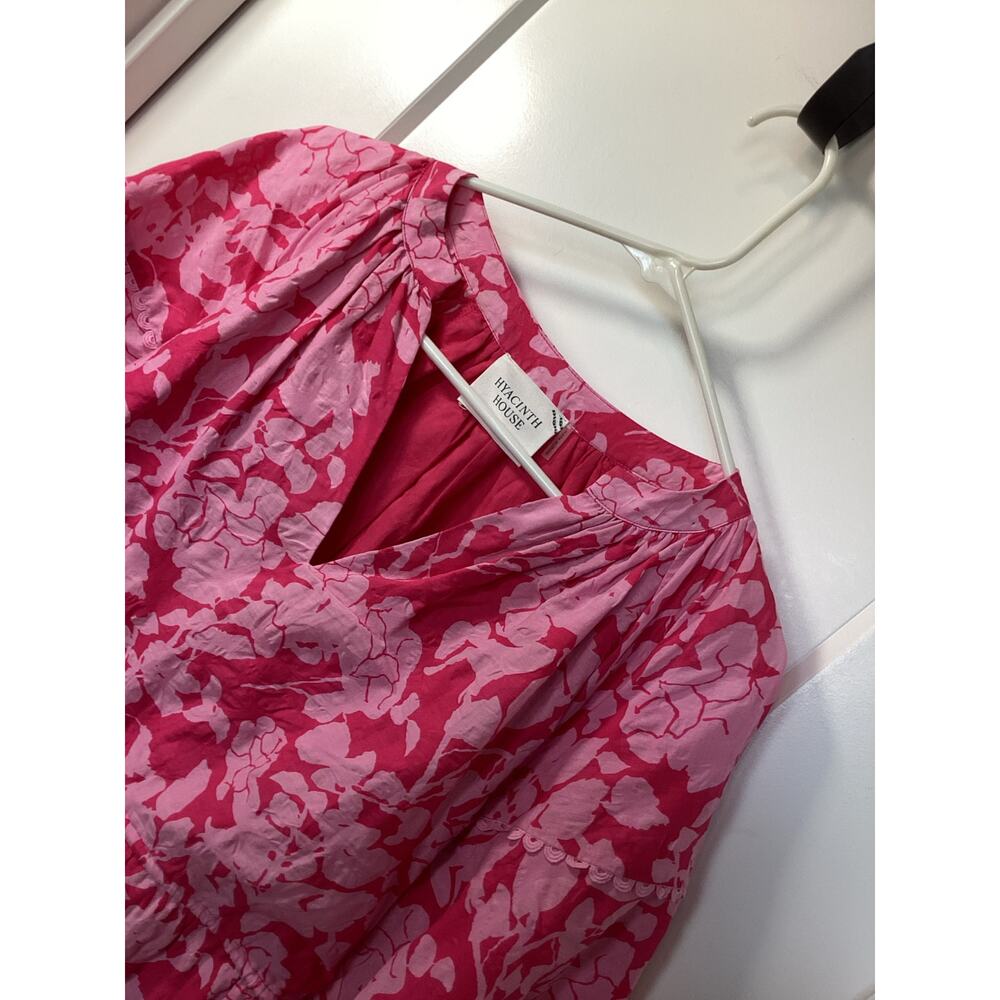 Tuckernuck Hyacinth house Matilda pink floral mini dress size small - Picture 3 of 13